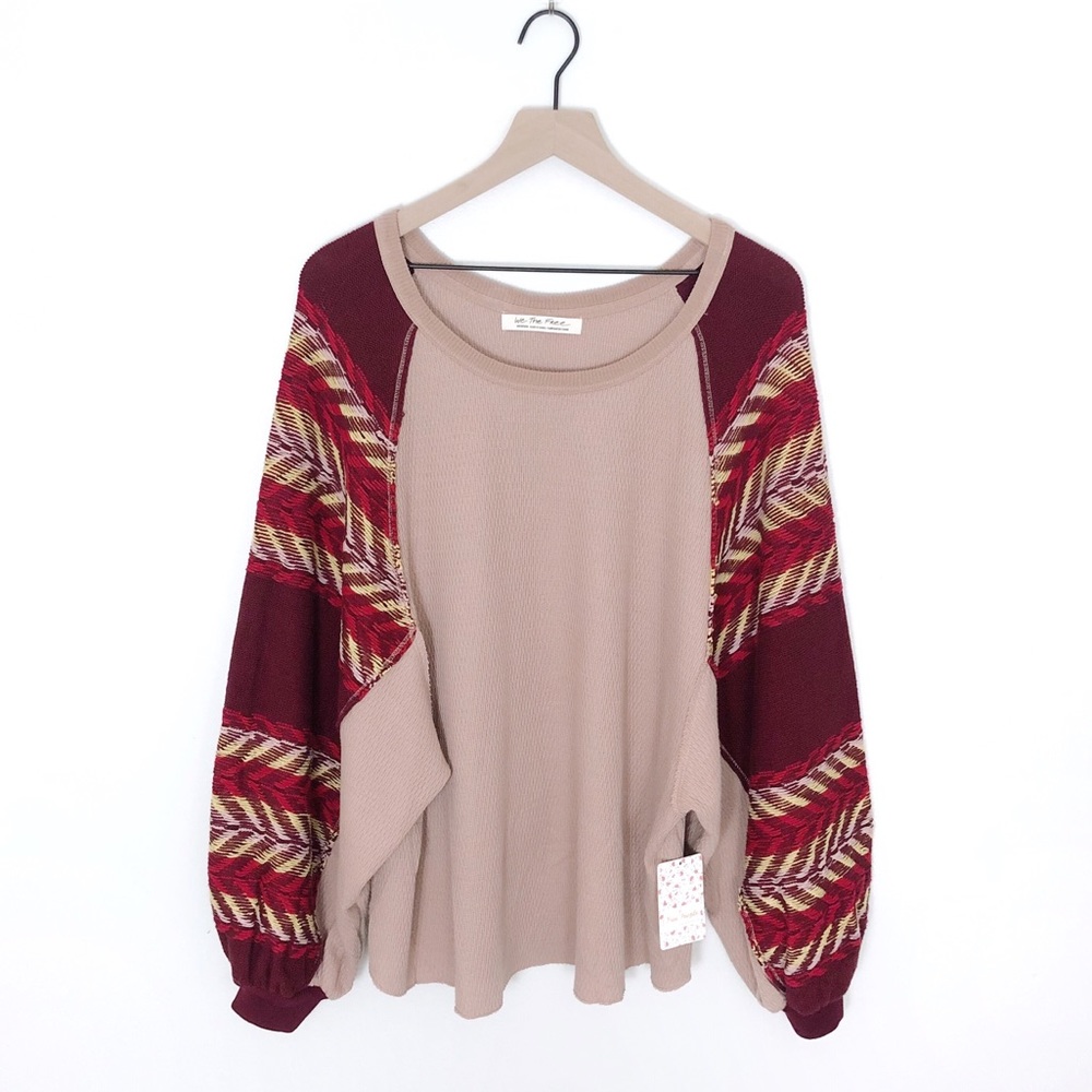 SOLD NWT Free People Rainbow Dreams Sweater - Picture 3 of 8